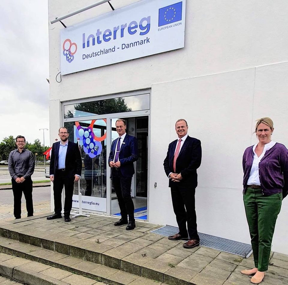 Tysk Europaminister fik oplysninger om Interreg